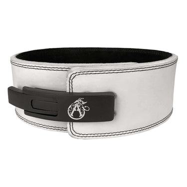Aesthreadics Custom White Lever Weight Belt BuiltAthletics